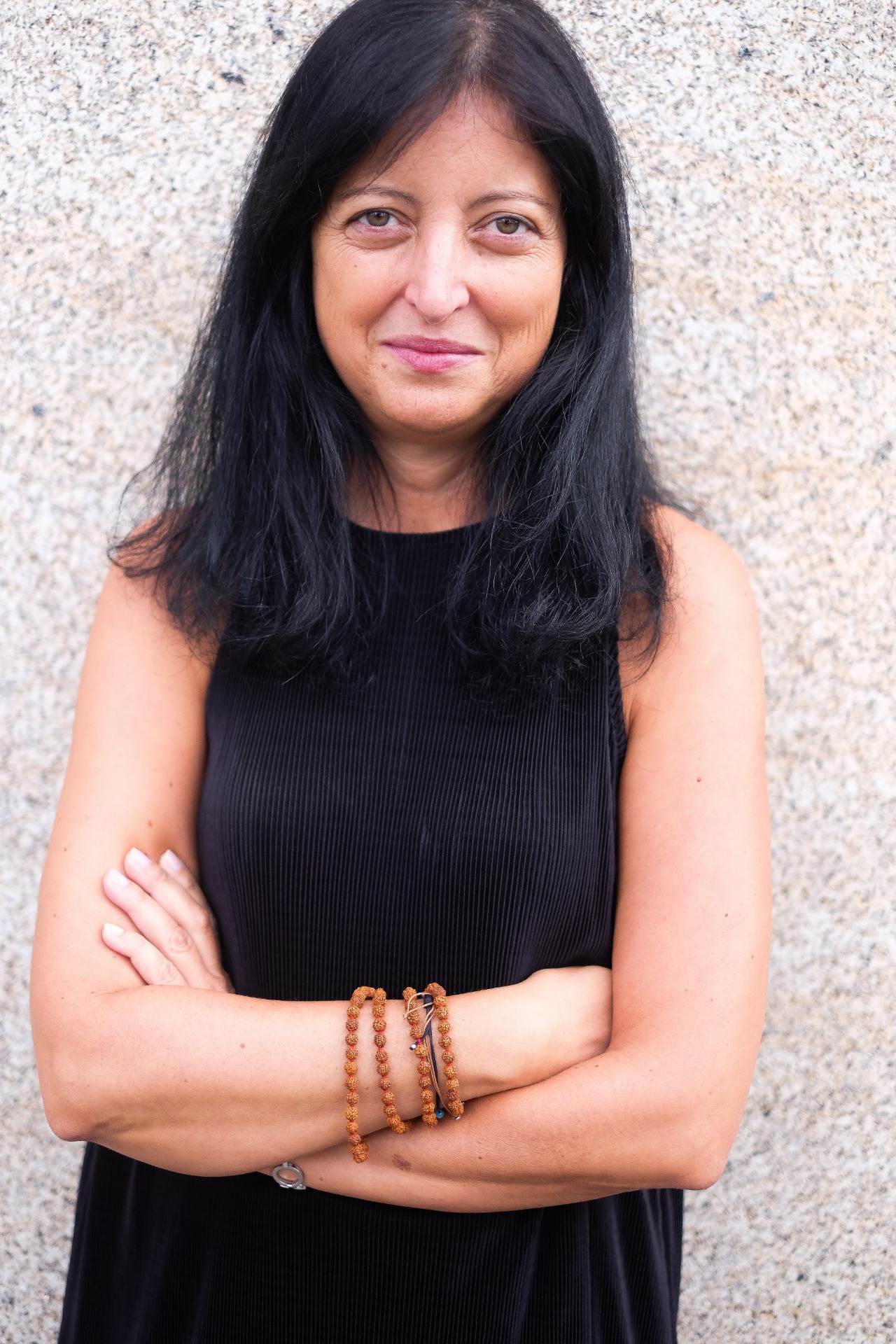 Cristina, speaker in educational seminar